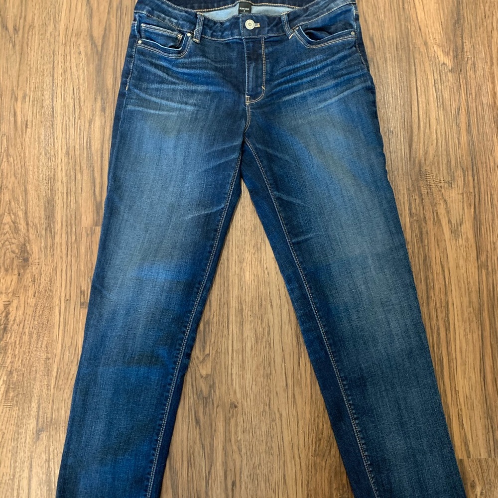 White House Black Market Slim Crop Jeans